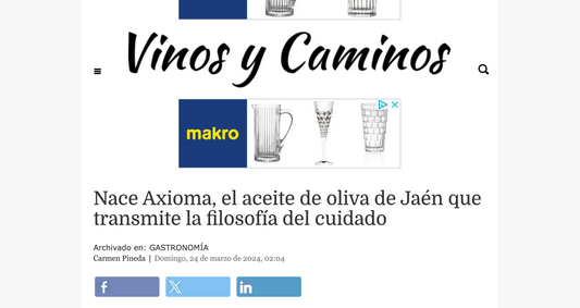 Axioma en vinos y caminos